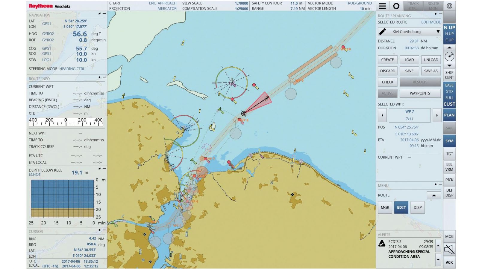 Raytheon Anschütz Announces First UserDefined ECDIS